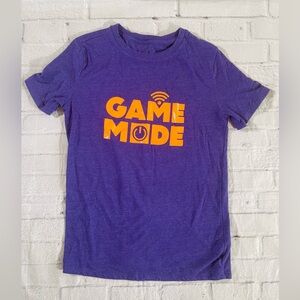Cat & Jack Purple Game Mode shirt Size Boys Large (12/14)